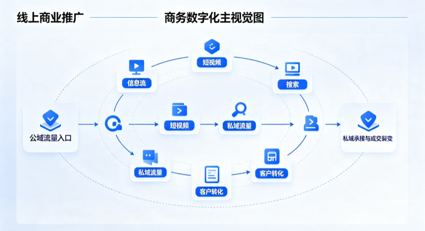 东安区线上商业推广怎么做？全域流量闭环搭建与低成本转化实战指南
